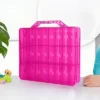 Bins & Things Toys Organizer Storage Case With 48 Compartments Compatible With LOL Surprise Dolls, Pink