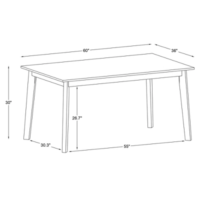 Darden Dining Table Natural - Powell - Image 6