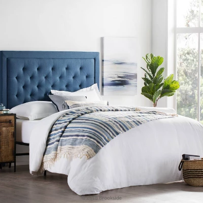 Upholstered Headboard With Diamond Tufting - Brookside Home - Image 2