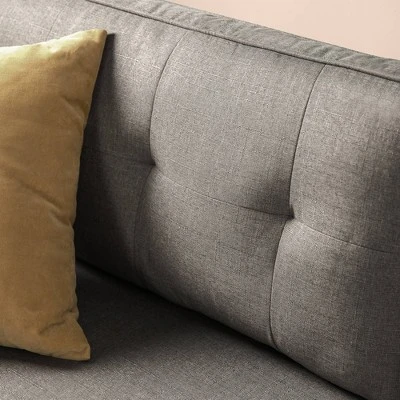 78.7" Sayan Sofa Sand Gray - Zinus - Image 3