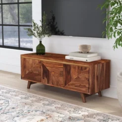 Haltom Console Brown - Powell Company