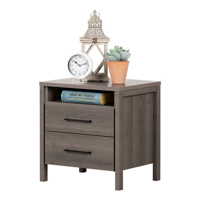 Gravity 2 Drawer Nightstand - South Shore - Image 7