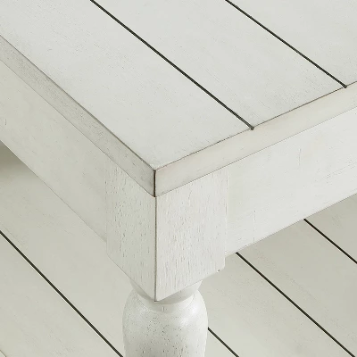 Hemingway Sofa Table Alabaster - Steve Silver Co. - Image 3