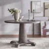 Ariane Round Dining Table Gray - Angelo:HOME