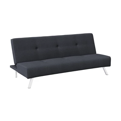 Sorenson Convertible Futon Sofa Bed Charcoal - Serta - Image 8