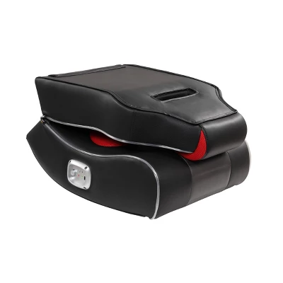 Flash Neo Fiber LED Wired Audio Floor Rocker Gaming Chair Red/Black - X Rocker - Image 7