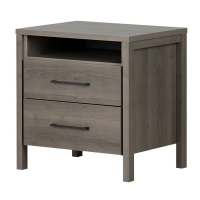 Gravity 2 Drawer Nightstand - South Shore - Image 9