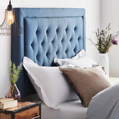 Upholstered Headboard With Diamond Tufting - Brookside Home - Image 4