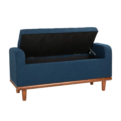 Edgaro Upholstered Storage Bench For Bedroom| ARTFUL LIVING DESIGN - Image 3