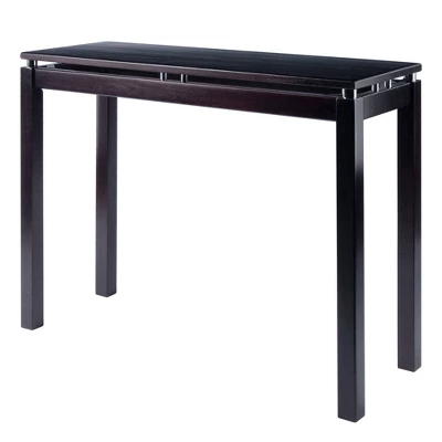 Linea Console Table Dark Espresso - Winsome - Image 4