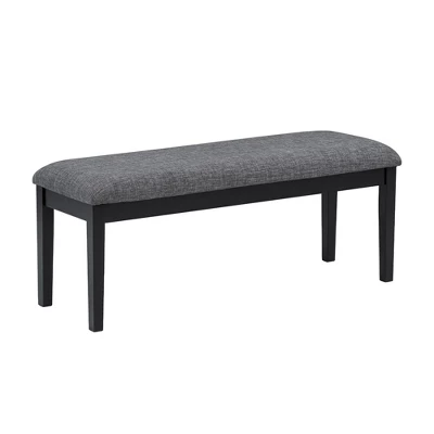 6 PCS Wood Dining Table Set With Faux Marble Veneer Table And Upholstered Chairs-ModernLuxe - Image 11