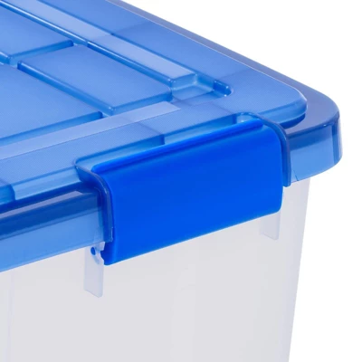 IRIS 16qt WeatherPro Plastic Storage Bin - Image 4