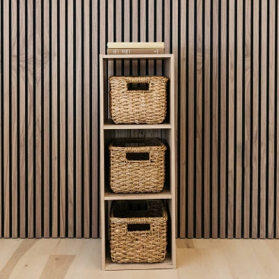 35.43" Piperton 3 Cube Organizer Natural - Signature Design By Ashley - Image 8