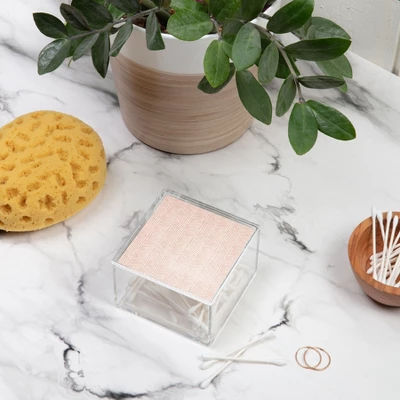 Little Arrow Design Co Organic Chevron In Rose Acrylic Box - Deny Designs - Image 2