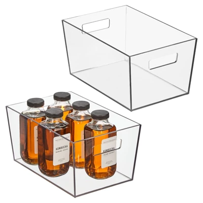 Nate Home By Nate Berkus Plastic Storage Bin For Pantry - Image 11