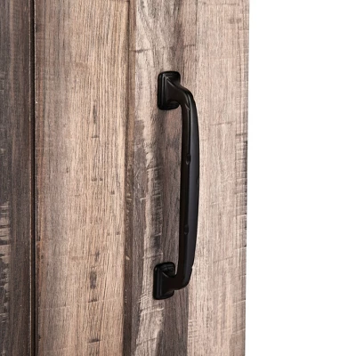 TV Stand For TVs Up To 40" Aged Wood Brown - Home Essentials - Image 6