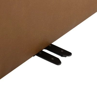 Javier Genuine Leather Upholstered Sofa Set 87" Wide Sofa With Removable Back Cushions And Hidden Interior Storage | ARTFUL LIVING DESIGN - Image 9