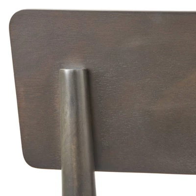 7Pc Newington Dining Set Charcoal Gray - Lifestorey - Image 5