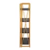 Folia 4 Shelf Vertical Bookcase - Lumisource