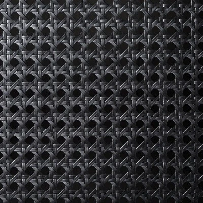 66" East Bluff Woven Cabinet Black - Threshold⢠Designed With Studio McGee - Image 5
