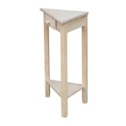 Corner End Table Unfinished - International Concepts