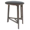 Torrance High Round Bar Height Table Oyster Gray - Winsome