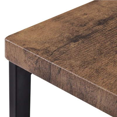 Counter Height Extra Long Dining Table Set With 3 Stools-ModernLuxe - Image 7