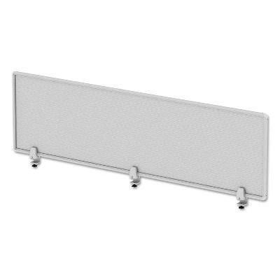 Alera Polycarbonate Privacy Panel 65w X 18h Silver PP6518 - Image 4