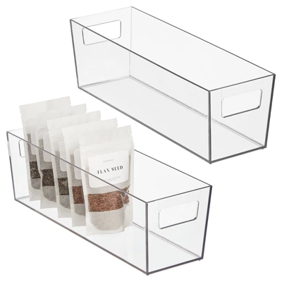 Nate Home By Nate Berkus Plastic Storage Bin For Pantry - Image 12