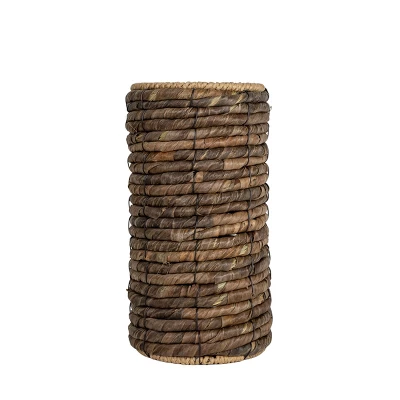 Woven Wine Bottle Holder Seagrass & Metal By Foreside Home & Garden - Image 2