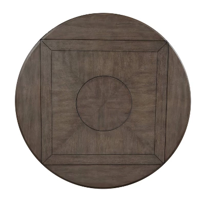 5pc Abacus Drop Leaf Counter Height Dining Set Alabaster/Honey - Steve Silver Co. - Image 5