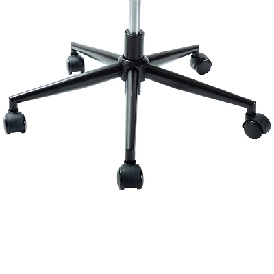 Juli Mid-Back Vegan Leather Office Task Chair With Adjustable Height Home Task Chair | Karat Home - Image 8