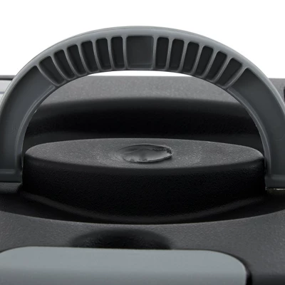 Gracious Living Portable Stackable File Storage Caddy W/ Comfort Grip Handles And Accessory Compartment, For Letter Size Hanging File Folders - Image 4