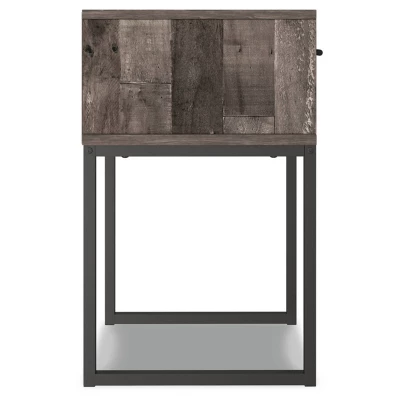 Neilsville Nightstand Black/Gray/Beige - Signature Design By Ashley - Image 4