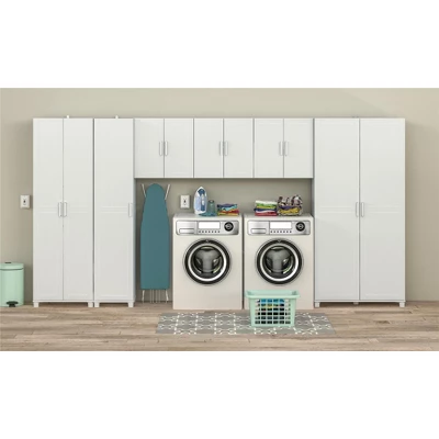24" Welby Utility Storage Cabinet White - Room & Joy - Image 6