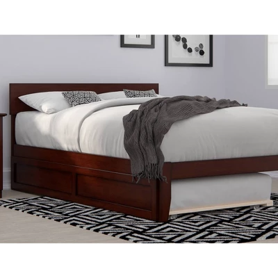 Twin Trundle Bed Walnut - AFI