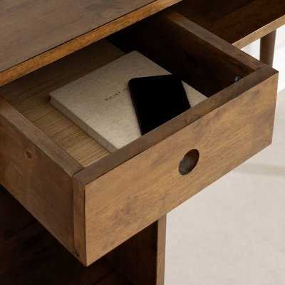 Kodali Computer Desk Natural Walnut - South Shore - Image 4