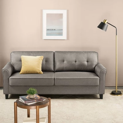 78.7" Sayan Sofa Sand Gray - Zinus - Image 6