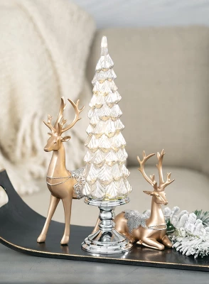 Sullivans Set Of 3 Metal Tray Containers 5"H, 4.5"H & 4"H Black - Image 3