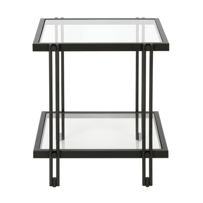 Metal Side Table In Black - Henn&Hart