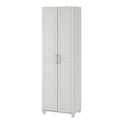 24" Welby Utility Storage Cabinet White - Room & Joy - Image 4