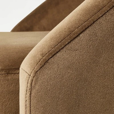 Slope Arm Swivel Chair Velvet - Threshold⢠Designed With Studio McGee - Image 4