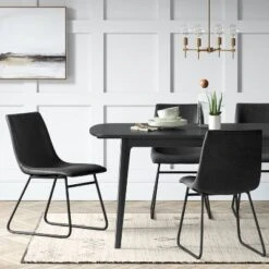 Bowden Faux Leather Dining Chairs - Threshold™