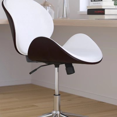 Merrick Lane Office Chair Mid-Back Ergonomic Executive Swivel Office Chair With Tilt-Lock And Tilt Tension Controls - Image 2