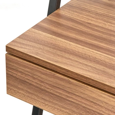 Denton Ladder Desk Walnut/Black - Buylateral - Image 4