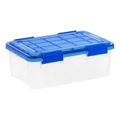 IRIS 16qt WeatherPro Plastic Storage Bin - Image 11