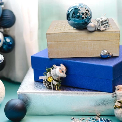 Mela Artisans Wood Keepsake Box With Hinged Lid In Trellis Design White Finish, 9 X 6 X 3.5 Inch, Large - Image 4