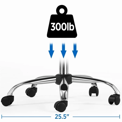 Yaheetech Office Chair Big And Tall Desk Chair Padded Armrests - Image 8