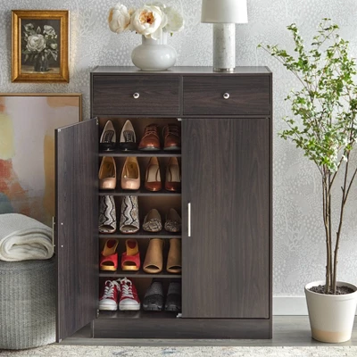 Seth 5 Shelf Shoe Cabinet - Buylateral - Image 2