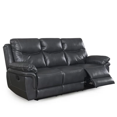Isabella Upholstered Recliner Sofa - Steve Silver Co. - Image 6